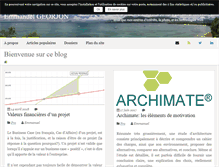Tablet Screenshot of emmanuelgeorjon.com